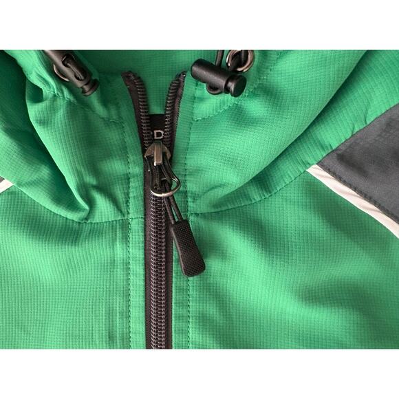 MongoDB boardroom black zip up jacket windbreaker women’s mens small hooded - Picture 2 of 11